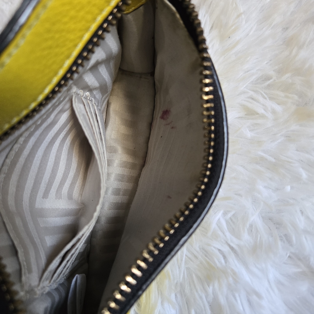 Kate Spade Yellow Leather Crossbody Bag - Picture 3 of 3
